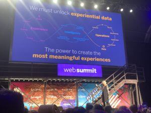 Alicia Tillman, CMO of SAP, on stage at Web Summit 2019