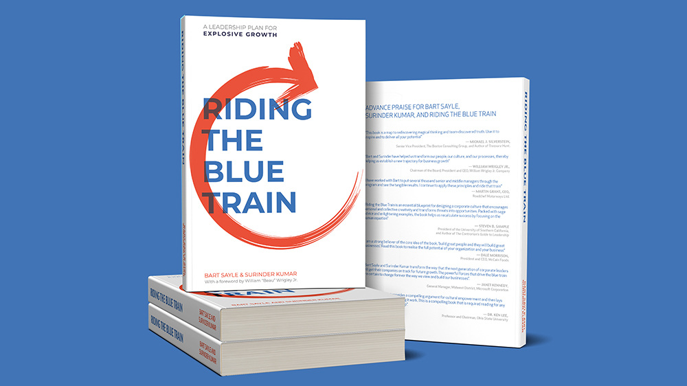 Riding the Blue Train Cover